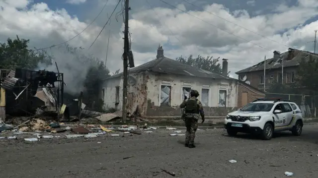 Центр города сплошная руина: военный рассказал о ситуации в Волчанске