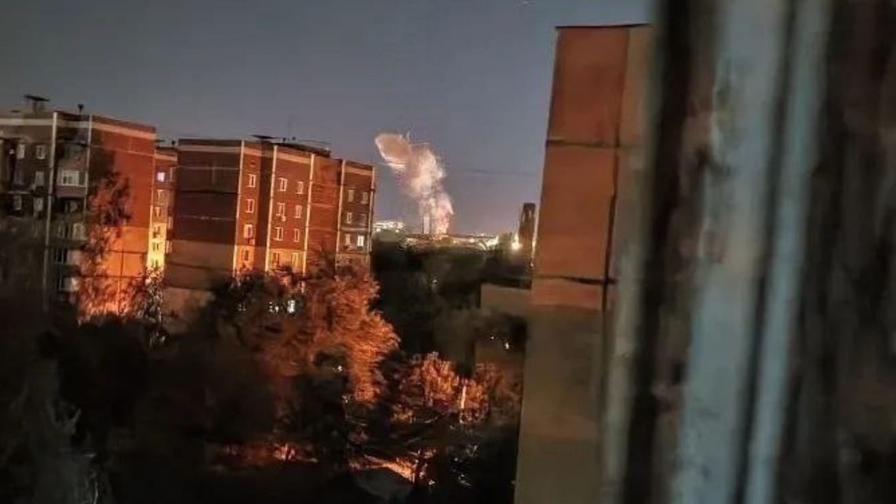 Было громко, а потом произошел пожар: Донецк атаковали дроны